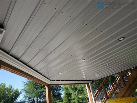 under deck roofing materials